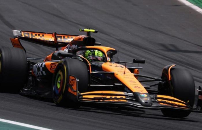 Doppietta per la McLaren nella gara sprint del GP del Brasile, Verstappen penalizzato e quarto