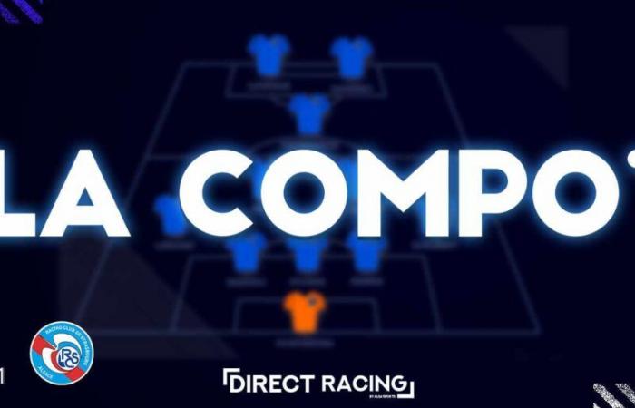 La formazione del Racing contro il Saint-Etienne! – Alsa’Sports