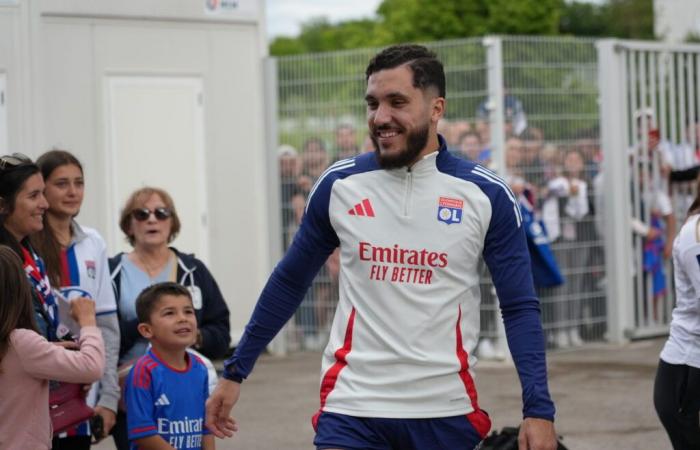 Contro il Lille, Cherki ha giocato la sua 150esima partita con l'OL