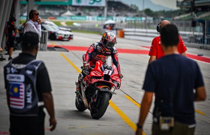 MotoGP, Malesia J2, Pedro Acosta (GASGAS/Q13-S9): “Non posso correre così, dobbiamo tornare indietro”