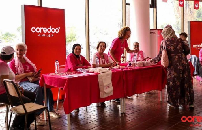 Ooredoo contribuisce alla lotta contro il cancro al seno in Tunisia