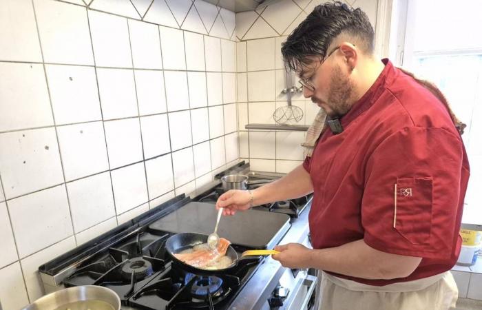 Scoprite questa deliziosa ricetta della trota Vourzac in video con uno chef dell'Alta Loira