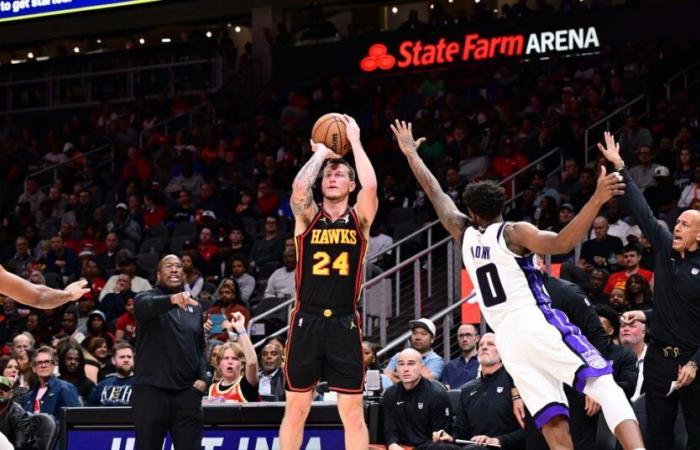 Gli Hawks rispondono ma soccombono comunque ai Kings, 123-115