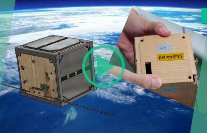 Contro l'inquinamento spaziale, un satellite di legno inviato nello spazio dagli scienziati giapponesi