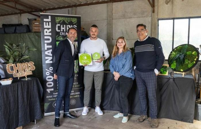 Chris Création e le sue decorazioni vegetali ricevono il marchio Origine Corrèze