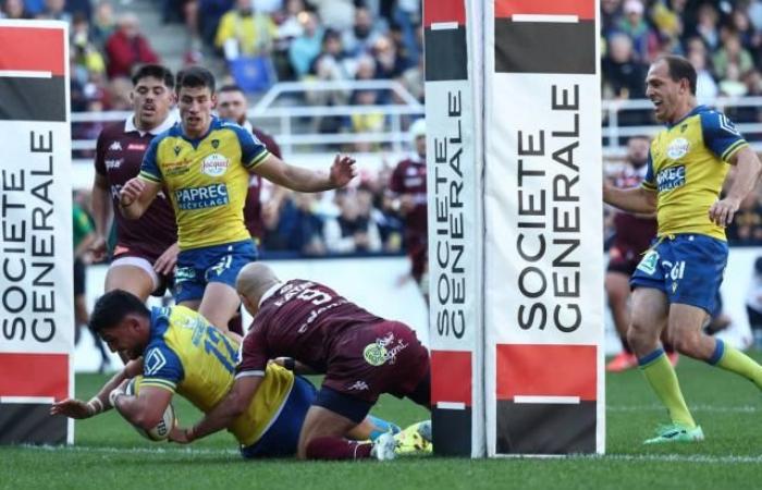 Bordeaux Bègles perde contro il Clermont ma strappa il bonus difensivo dalla sirena (Rugby)