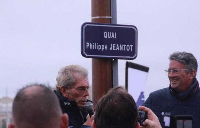 il molo Philippe Jeantot inaugurato in onore del creatore del Vendée Globe