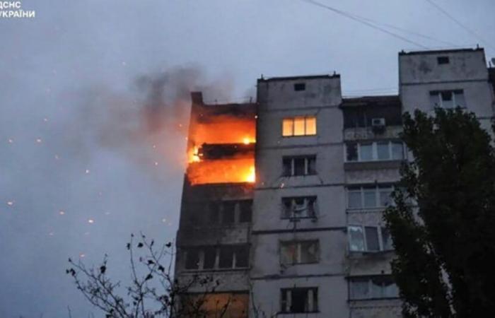 Ucraina: Kiev obiettivo di un grande attacco di droni russi: notizie