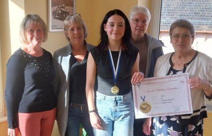 Saint-Maurice-sur-Moselle – Charline Bealle, vincitrice del concorso nazionale “Uno dei migliori apprendisti di Francia”.