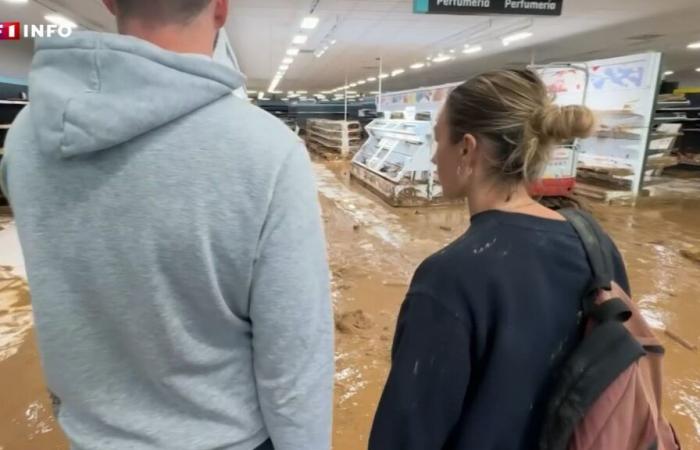 “Una semplice bottiglia d’acqua ci commuove”: i francesi affrontano la penuria dopo le inondazioni in Spagna