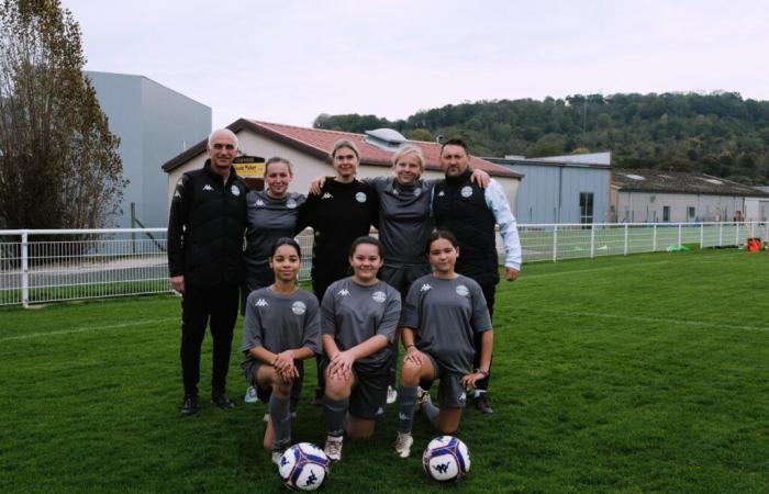 Unico nel Calvados, l'FC Féminin Houlgatais vuole essere “più di una squadra di calcio”