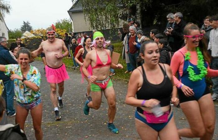 A Ille-et-Vilaine 125 corridori sulla linea di partenza in biancheria intima