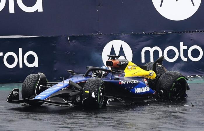 La Williams conferma che Alex Albon salterà il Gran Premio di San Paolo dopo il grave incidente in qualifica