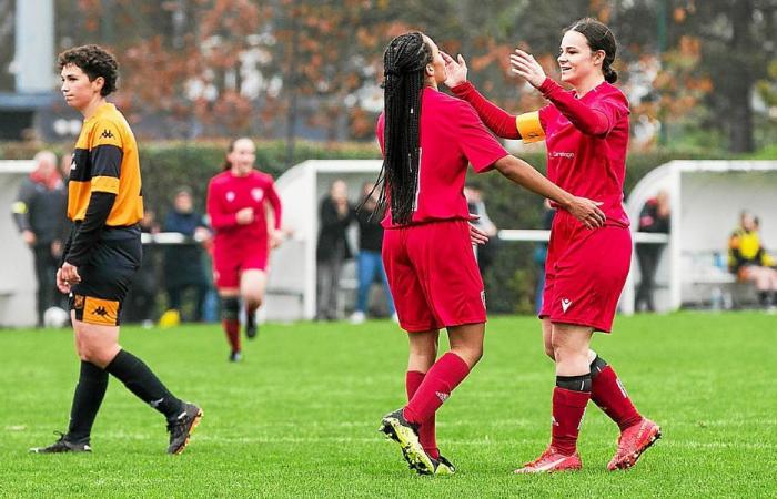 Coppa di Francia femminile: Pluvigner, più realista, vince contro l'FC Quimperlé e accede al 1° turno federale!