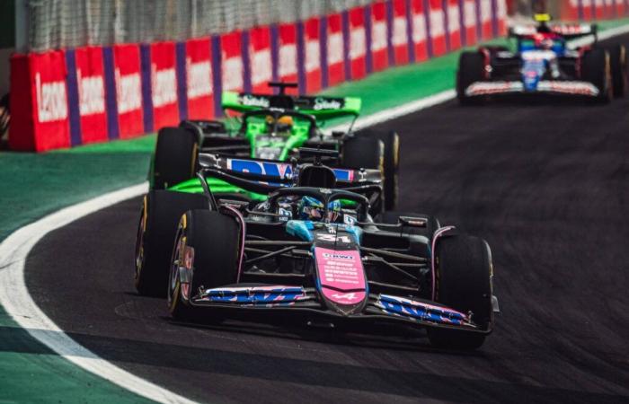 Bandiera rossa, Esteban Ocon in testa al Gran Premio del Brasile, Pierre Gasly 3°!