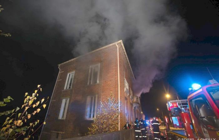 Scoppia un incendio nella cantina di una casa a nord di Beauvais