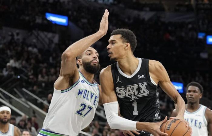 La mossa di Victor Wembanyama contro Rudy Gobert è diventata virale nella partita Timberwolves-Spurs