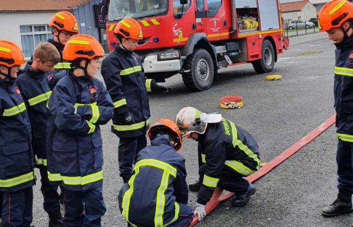 diventare pompiere al college è possibile • Informazioni su Niort