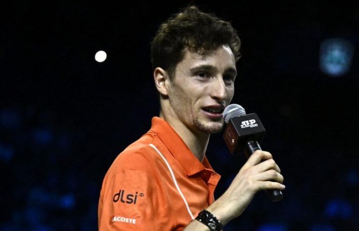 “Rimarrà un ricordo incredibile”, reagisce Ugo Humbert dopo la sconfitta nella finale del Masters 1000 a Parigi-Bercy