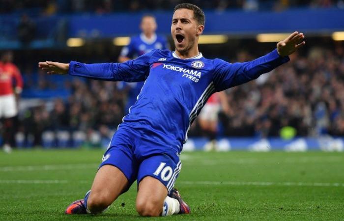 I tifosi del Chelsea AMANO la reazione di Eden Hazard quando la leggenda del Blues viene presa in giro dal barbiere con la maglia del Tottenham