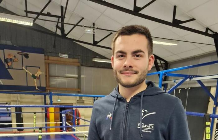 Originario del Maine-et-Loire, Eliott Martineau è campione del mondo di Savate Boxe Française