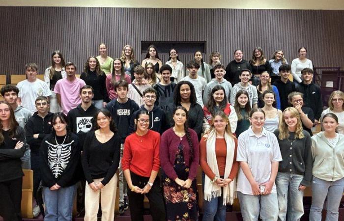 Gourdon. Gli studenti delle scuole superiori si preparano per il loro viaggio in Italia