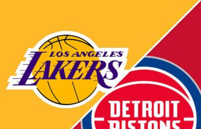 Pistons 115-103 Lakers (4 novembre 2024) Riepilogo della partita