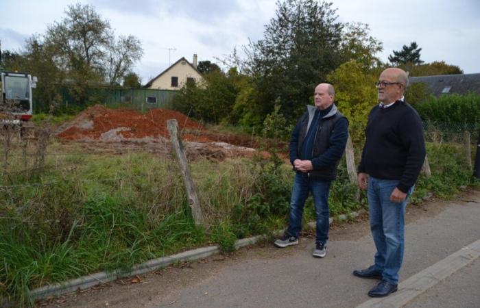 un primo serbatoio antincendio installato a Chavigny-Bailleul