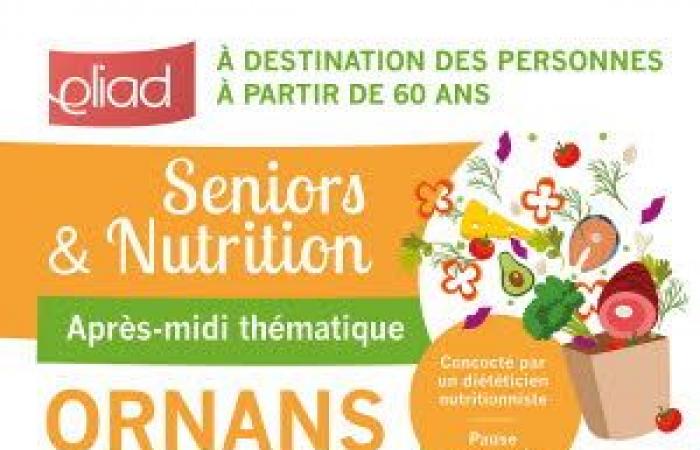 Anziani e nutrizione: incontro, convegno a Ornans