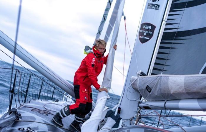 Maxime Sorel in viaggio verso il suo secondo Vendée Globe