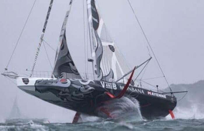 Maxime Sorel in viaggio verso il suo secondo Vendée Globe