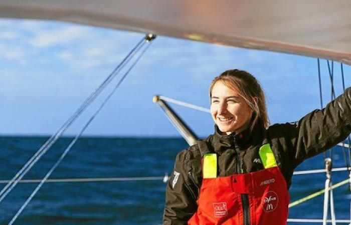 A 23 anni, Violette Dorange, l'azzurra del Vendée Globe [Vidéo]