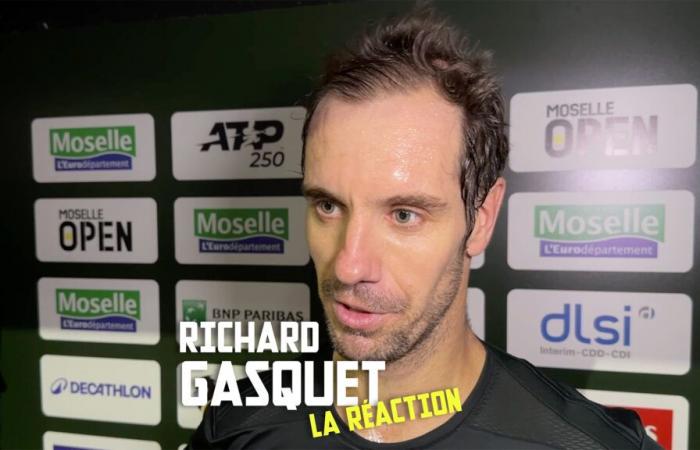 Richard Gasquet continua l'avventura del Moselle Open