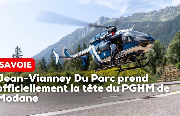 Jean-Vianney Du Parc assume ufficialmente la direzione della PGHM di Modane