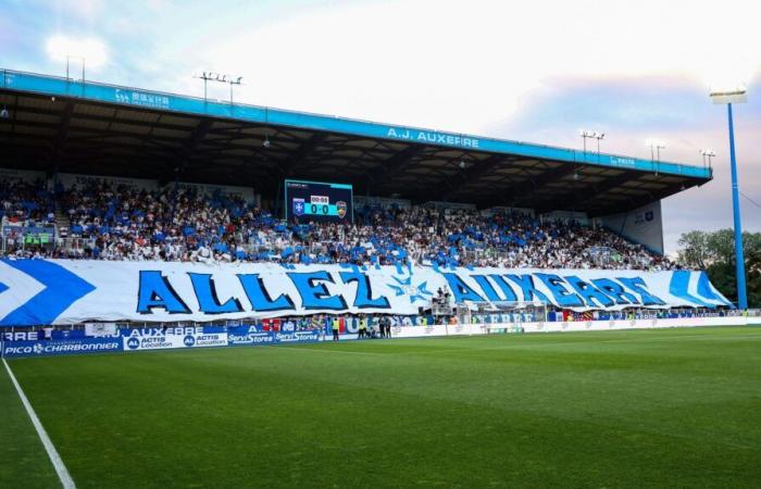 picchiato un agente di polizia a bordo campo della partita di calcio Auxerre-Rennes, arrestati tre tifosi