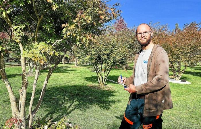 A Pluneret, Alexandre Baillot si occupa dei Giardini della Memoria