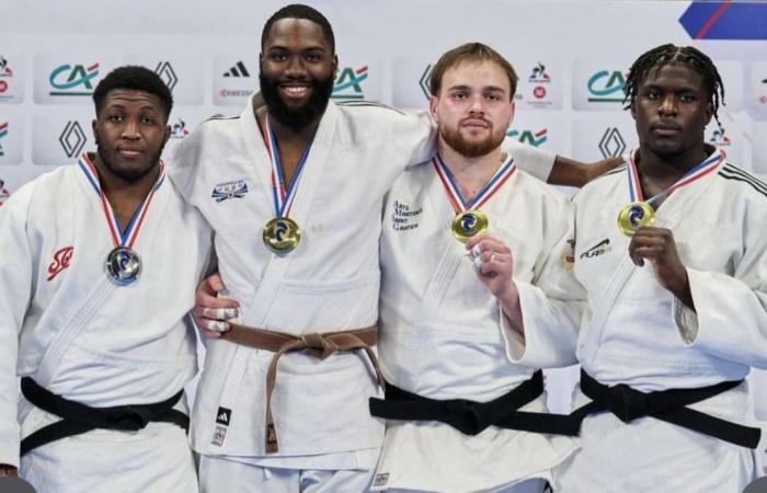 Il martinicano Angel Gustan è campione francese di judo nella categoria oltre i 100 kg