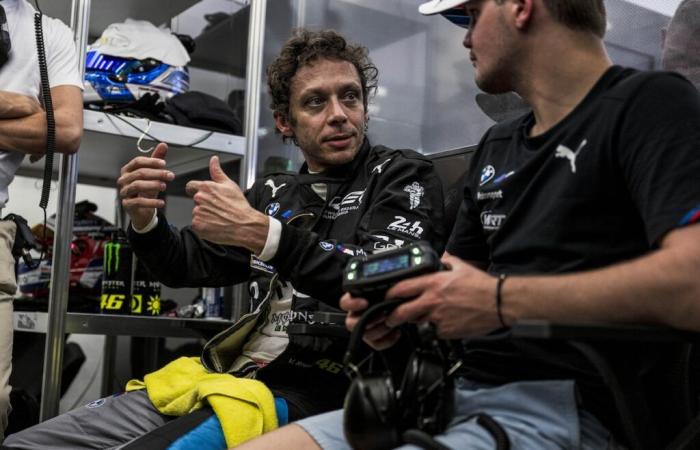 Valentino Rossi si apre dopo il test con la BMW Hypercar