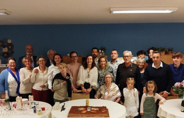 Villeneuve-sur-Lot. Colette Vaillant ha appena festeggiato il suo centesimo compleanno