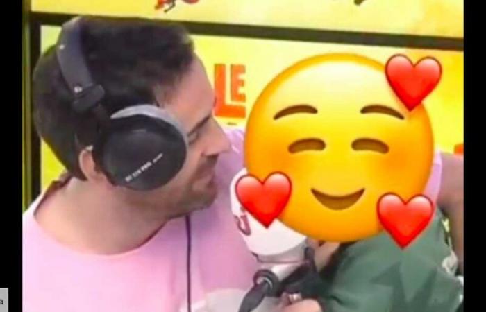 Camille Combal imbarazzata, suo figlio si presenta in diretta durante il suo programma radiofonico: che carino il video!