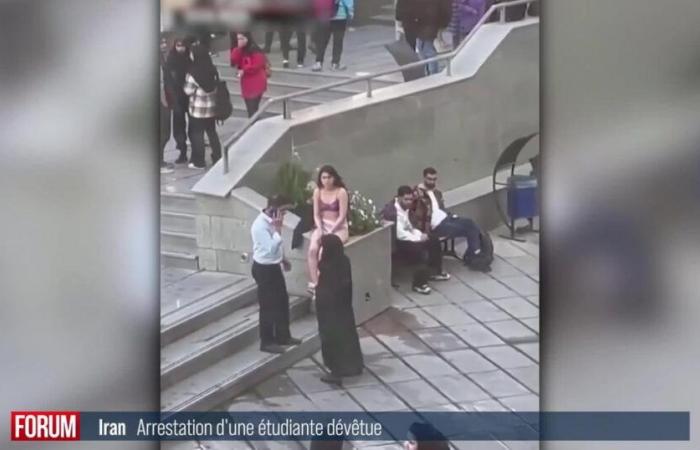 Arresto di una studentessa che si è spogliata per protesta a Teheran – rts.ch