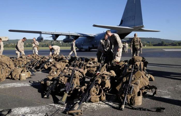 un aeroporto della Dordogna in tempo preso in prestito