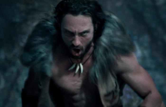 KRAVEN THE HUNTER scatena ancora il classico cattivo di Spider-Man di Aaron Taylor-Johnson