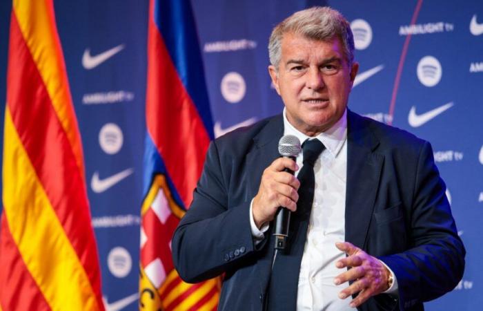 Laporta ha flirtato con una stella del PSG