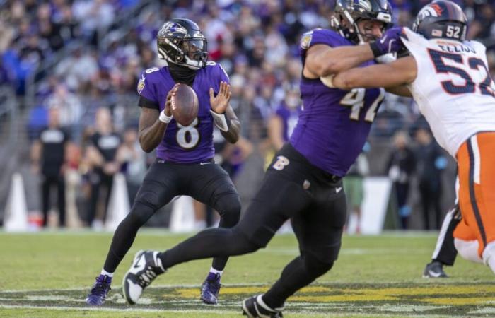 Lamar Jackson è il primo giocatore nella storia della NFL con quattro partite con un passer rating perfetto