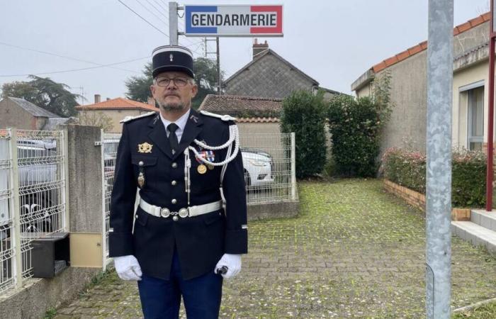 Il maggiore Targe assume ufficialmente la direzione della brigata della gendarmeria di Montrevault-sur-Èvre