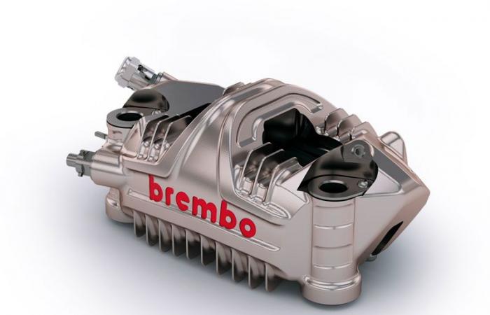 Tecnica MotoGP: Brembo presenta una nuova pinza disponibile nel 2025