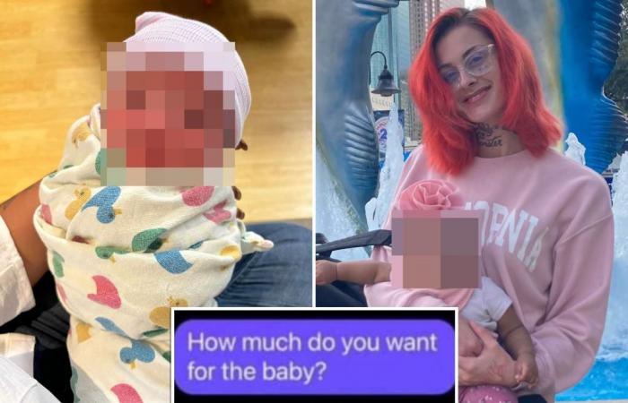 La mamma texana Juniper Bryson accusata di aver venduto un bambino su Facebook