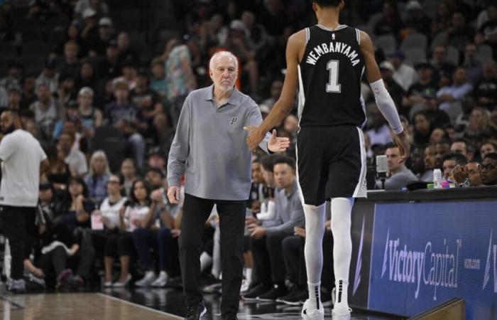 NBA: preoccupazione per Gregg Popovich, allenatore dei Wembanyama Spurs, malato e assente “a tempo indeterminato”