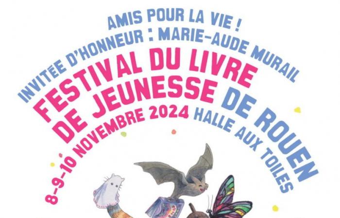 42a edizione del Festival del libro per bambini di Rouen l'8, 9 e 10 novembre 2024